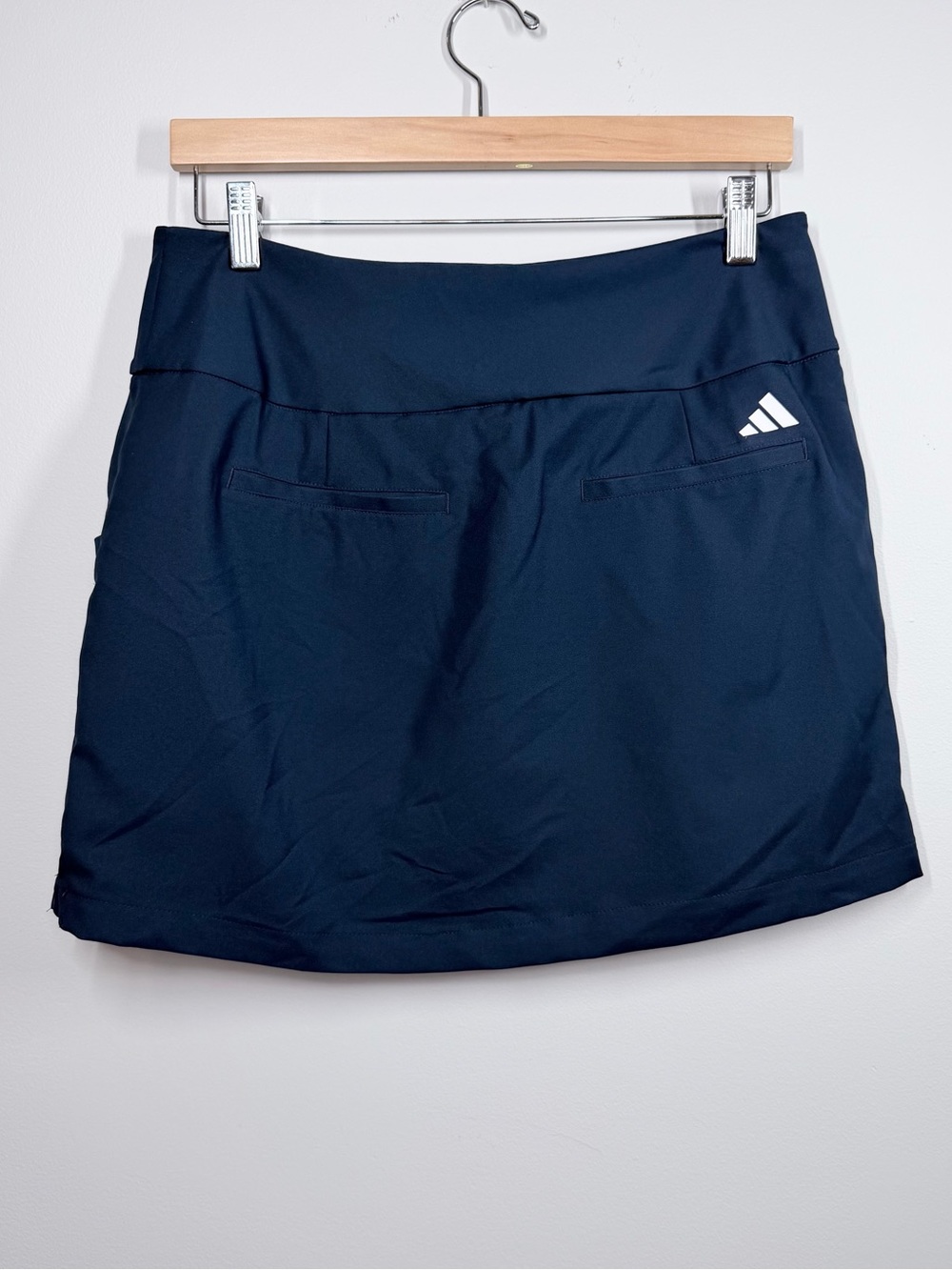adidas Women’s Ultimate365 Solid Golf Skort Navy Blue - Size M